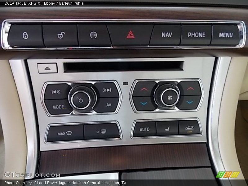 Ebony / Barley/Truffle 2014 Jaguar XF 3.0