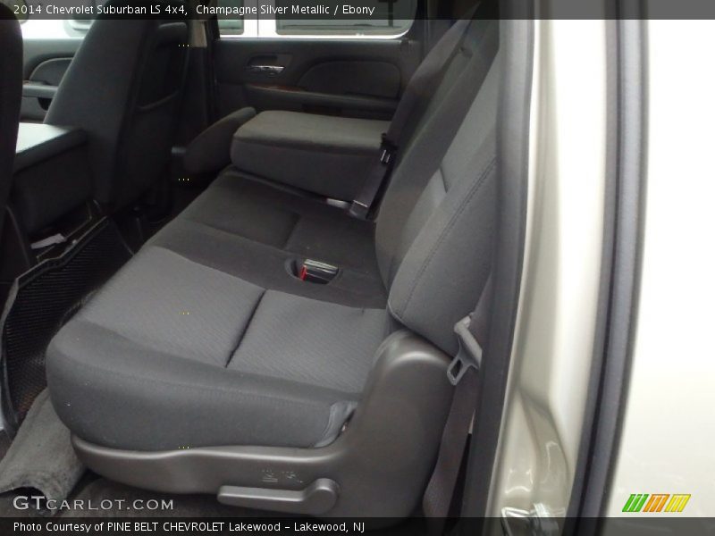 Champagne Silver Metallic / Ebony 2014 Chevrolet Suburban LS 4x4