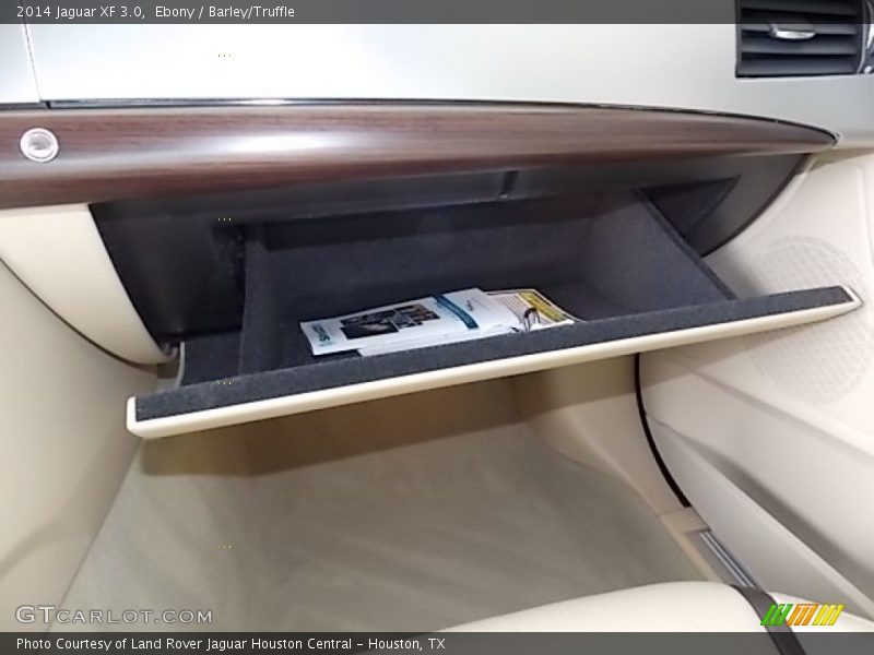 Ebony / Barley/Truffle 2014 Jaguar XF 3.0