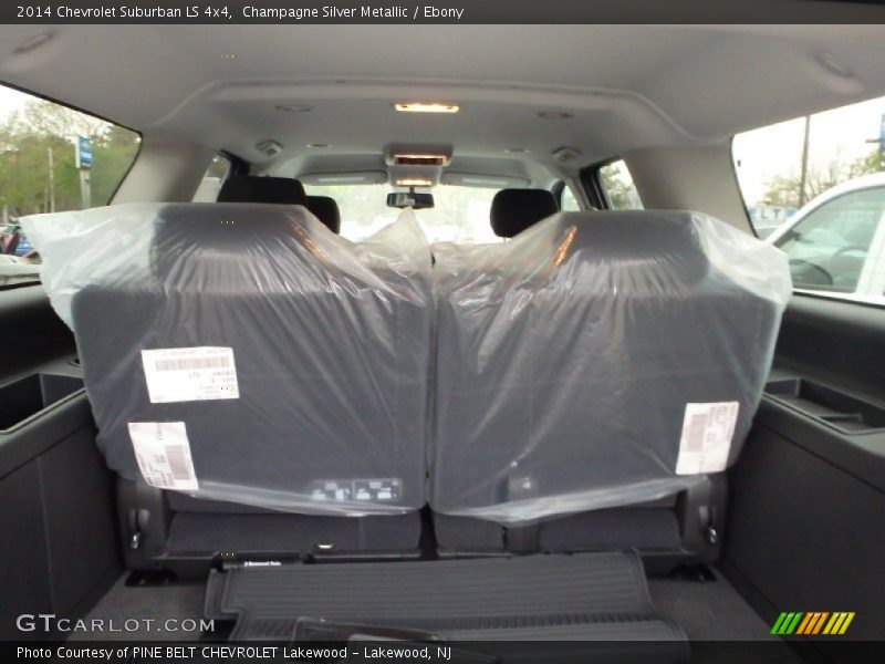Champagne Silver Metallic / Ebony 2014 Chevrolet Suburban LS 4x4
