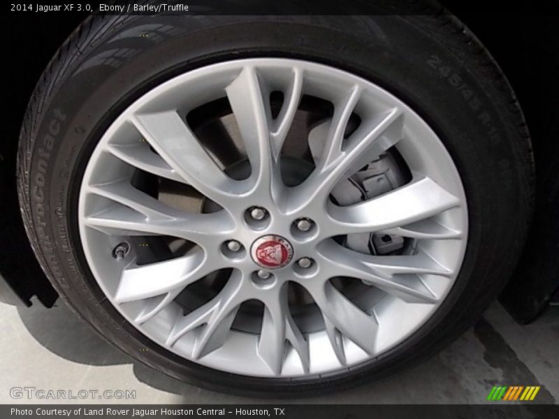 Ebony / Barley/Truffle 2014 Jaguar XF 3.0
