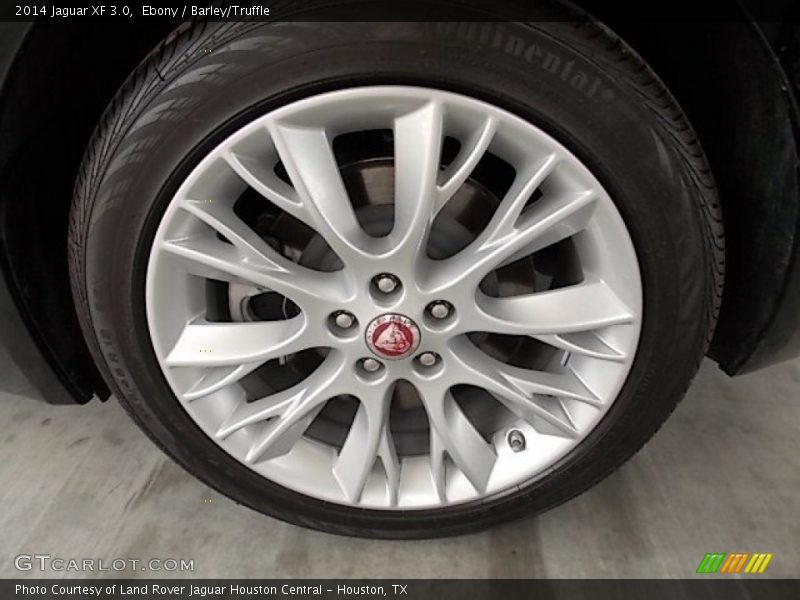 Ebony / Barley/Truffle 2014 Jaguar XF 3.0