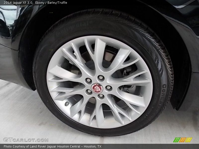 Ebony / Barley/Truffle 2014 Jaguar XF 3.0