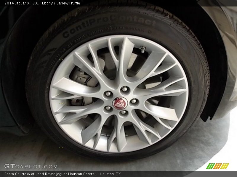 Ebony / Barley/Truffle 2014 Jaguar XF 3.0