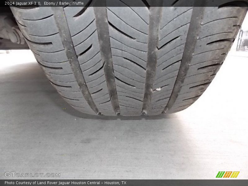 Ebony / Barley/Truffle 2014 Jaguar XF 3.0