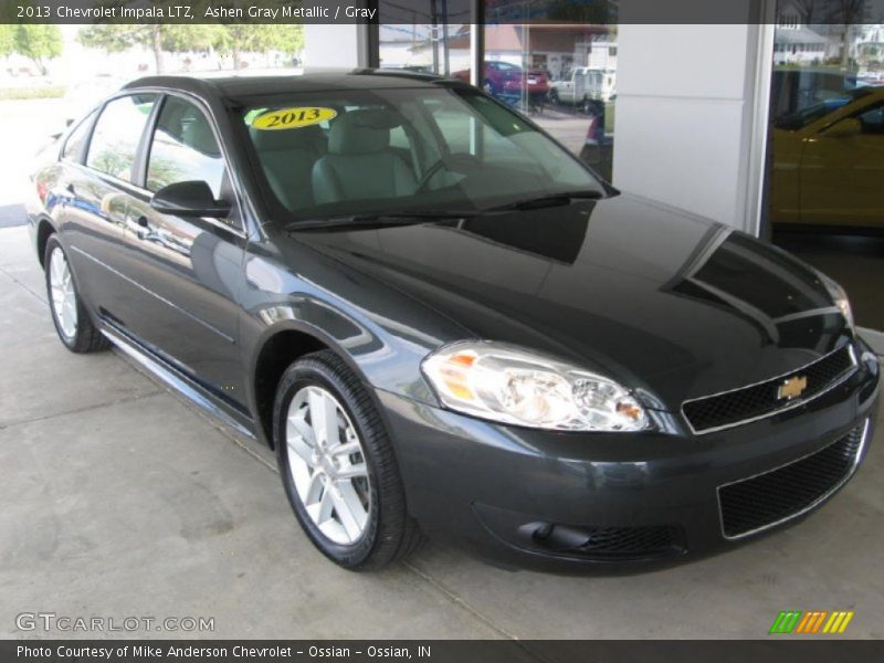 Ashen Gray Metallic / Gray 2013 Chevrolet Impala LTZ