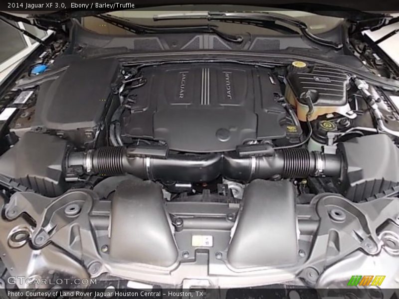 Ebony / Barley/Truffle 2014 Jaguar XF 3.0