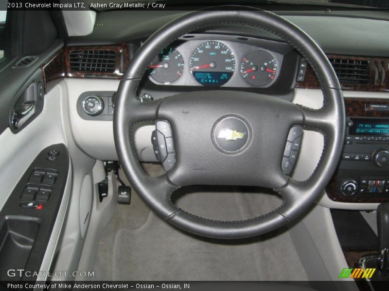 Ashen Gray Metallic / Gray 2013 Chevrolet Impala LTZ