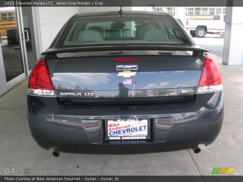 Ashen Gray Metallic / Gray 2013 Chevrolet Impala LTZ