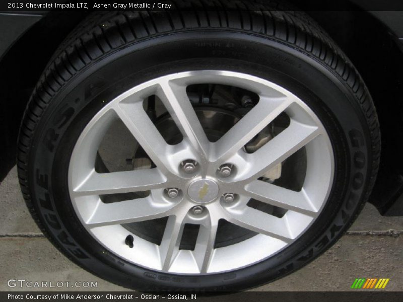 Ashen Gray Metallic / Gray 2013 Chevrolet Impala LTZ
