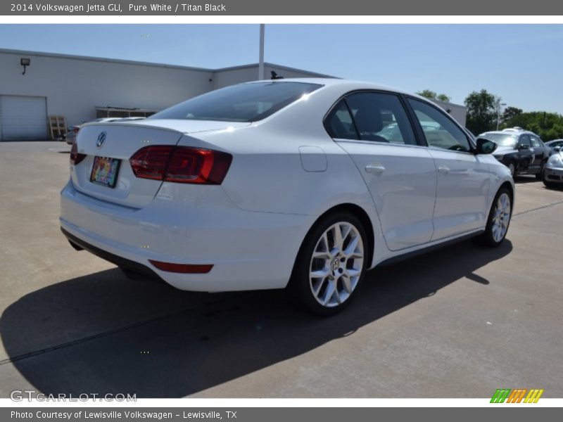 Pure White / Titan Black 2014 Volkswagen Jetta GLI