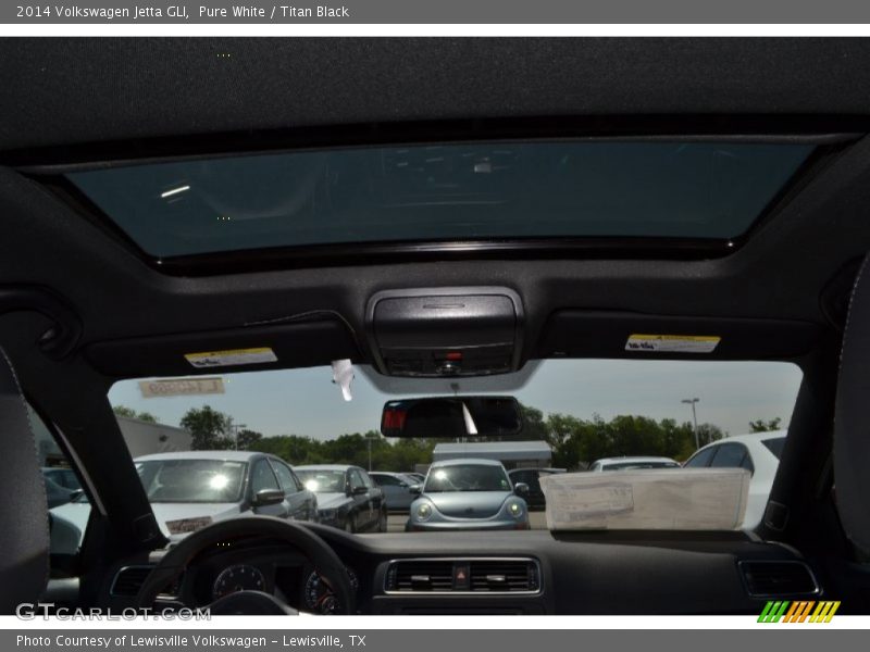 Pure White / Titan Black 2014 Volkswagen Jetta GLI