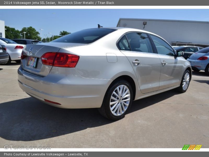 Moonrock Silver Metallic / Titan Black 2014 Volkswagen Jetta SEL Sedan