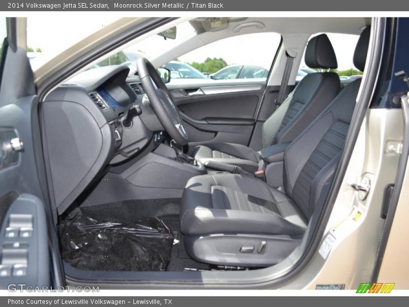 Moonrock Silver Metallic / Titan Black 2014 Volkswagen Jetta SEL Sedan