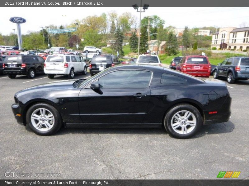 Black / Charcoal Black 2013 Ford Mustang V6 Coupe