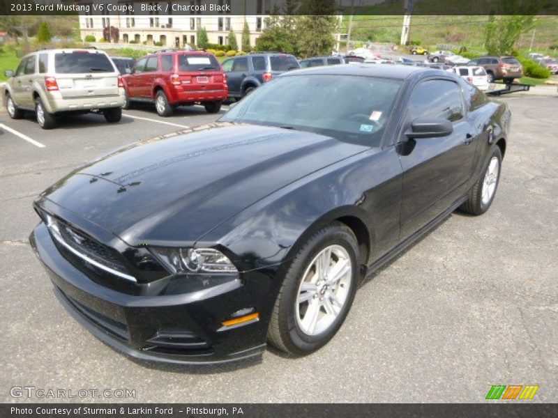 Black / Charcoal Black 2013 Ford Mustang V6 Coupe