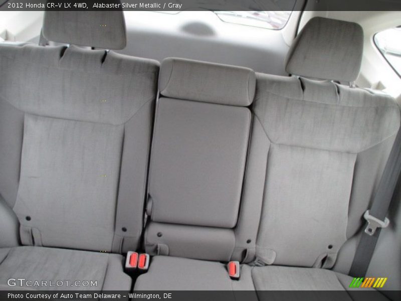 Alabaster Silver Metallic / Gray 2012 Honda CR-V LX 4WD