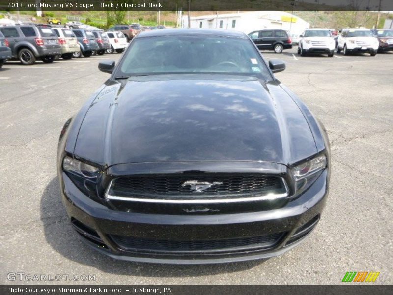 Black / Charcoal Black 2013 Ford Mustang V6 Coupe