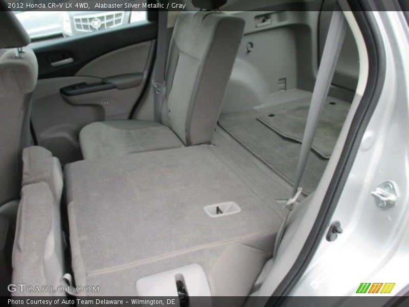 Alabaster Silver Metallic / Gray 2012 Honda CR-V LX 4WD