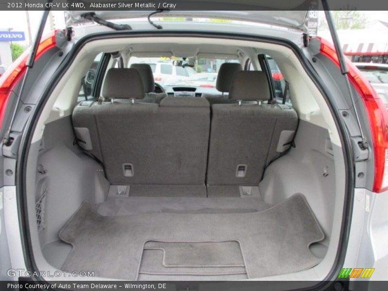 Alabaster Silver Metallic / Gray 2012 Honda CR-V LX 4WD