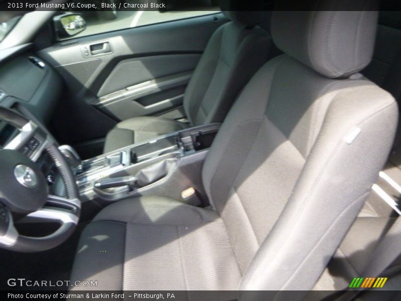 Black / Charcoal Black 2013 Ford Mustang V6 Coupe