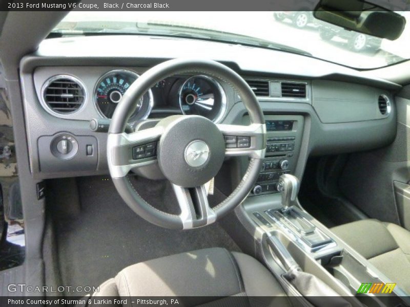 Black / Charcoal Black 2013 Ford Mustang V6 Coupe