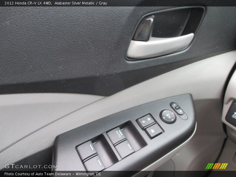 Alabaster Silver Metallic / Gray 2012 Honda CR-V LX 4WD