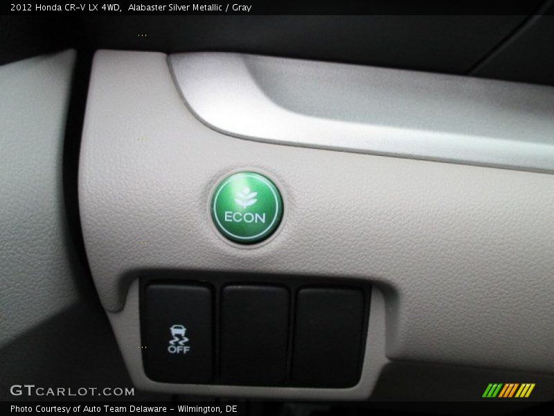 Alabaster Silver Metallic / Gray 2012 Honda CR-V LX 4WD