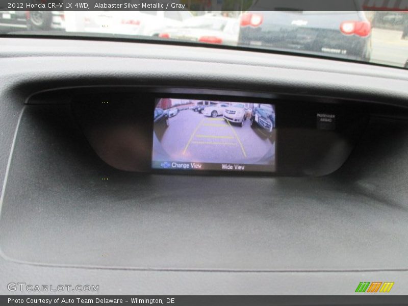 Alabaster Silver Metallic / Gray 2012 Honda CR-V LX 4WD