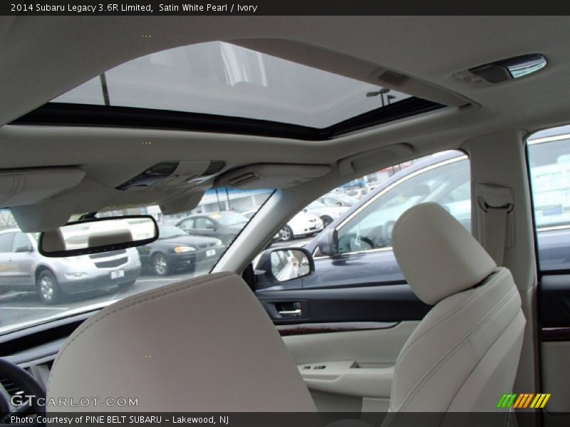 Satin White Pearl / Ivory 2014 Subaru Legacy 3.6R Limited