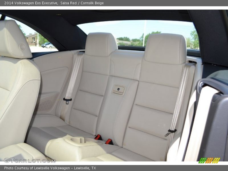 Salsa Red / Cornsilk Beige 2014 Volkswagen Eos Executive