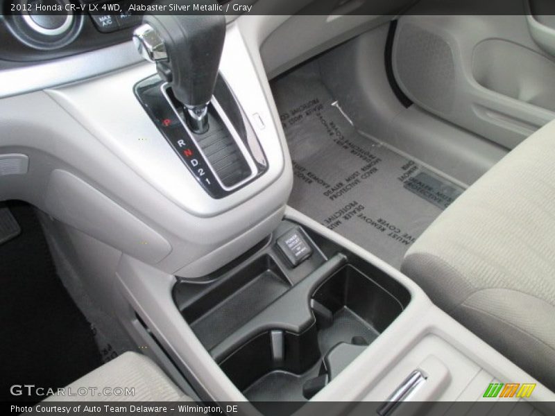 Alabaster Silver Metallic / Gray 2012 Honda CR-V LX 4WD