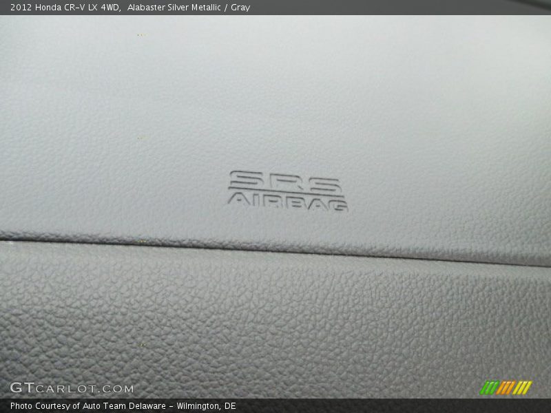 Alabaster Silver Metallic / Gray 2012 Honda CR-V LX 4WD