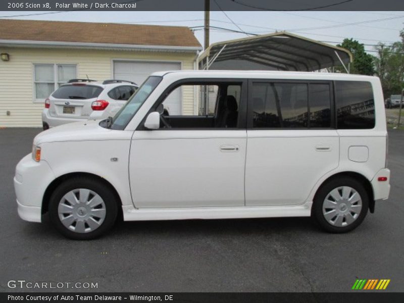 Polar White / Dark Charcoal 2006 Scion xB