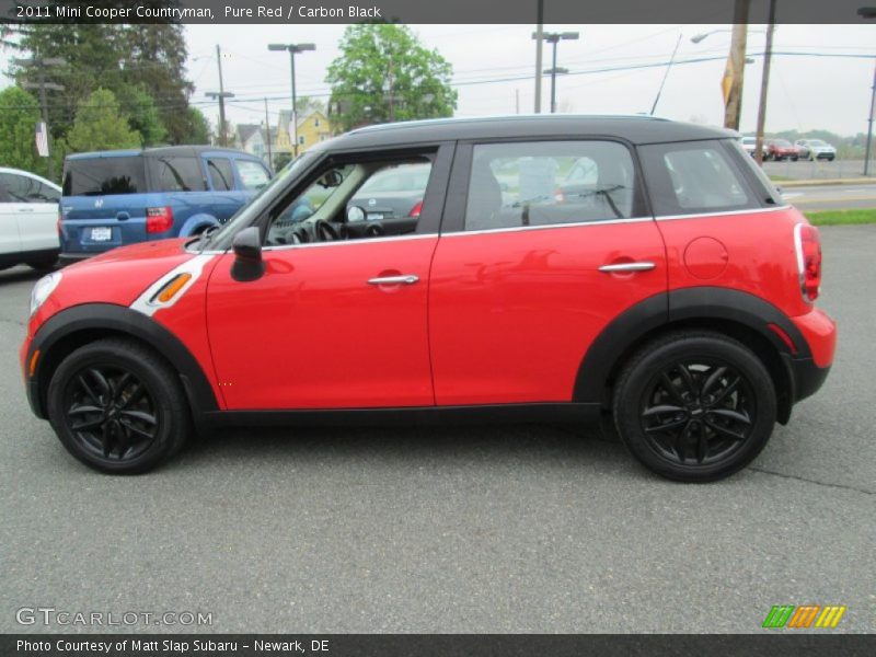 Pure Red / Carbon Black 2011 Mini Cooper Countryman