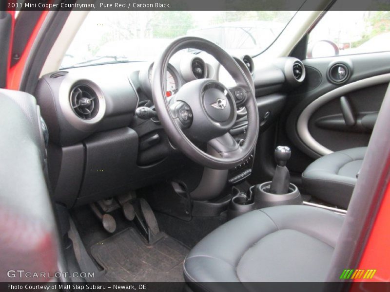 Pure Red / Carbon Black 2011 Mini Cooper Countryman