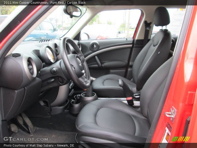 Pure Red / Carbon Black 2011 Mini Cooper Countryman