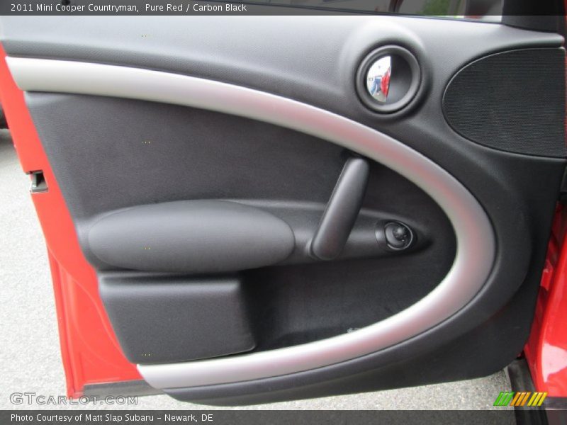 Pure Red / Carbon Black 2011 Mini Cooper Countryman