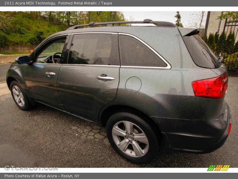 Polished Metal Metallic / Taupe 2011 Acura MDX Technology