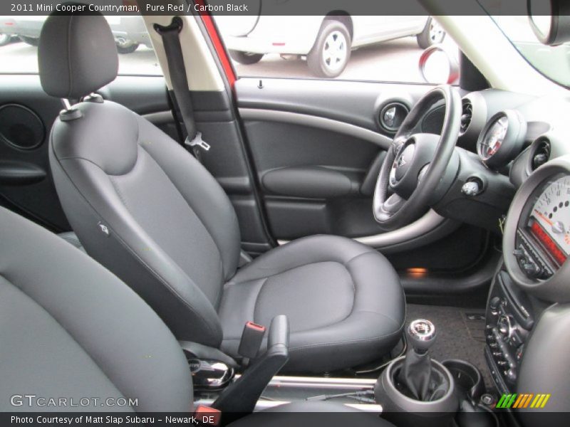 Pure Red / Carbon Black 2011 Mini Cooper Countryman