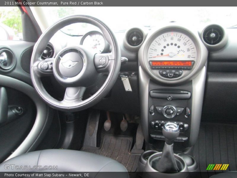 Pure Red / Carbon Black 2011 Mini Cooper Countryman