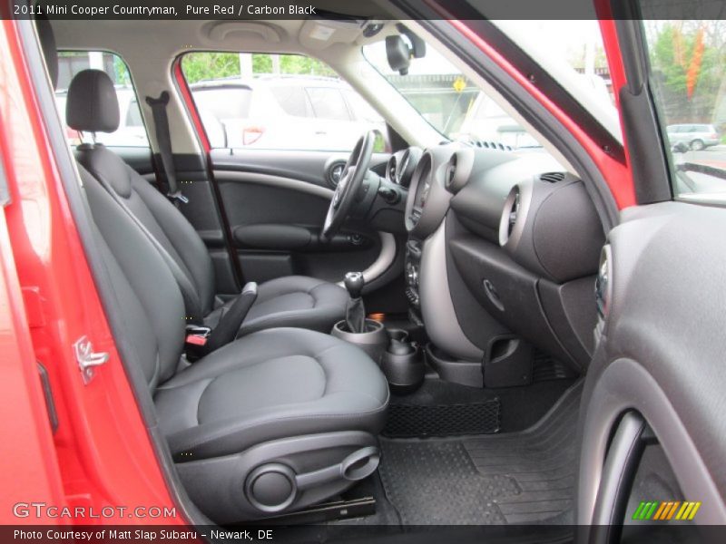 Pure Red / Carbon Black 2011 Mini Cooper Countryman