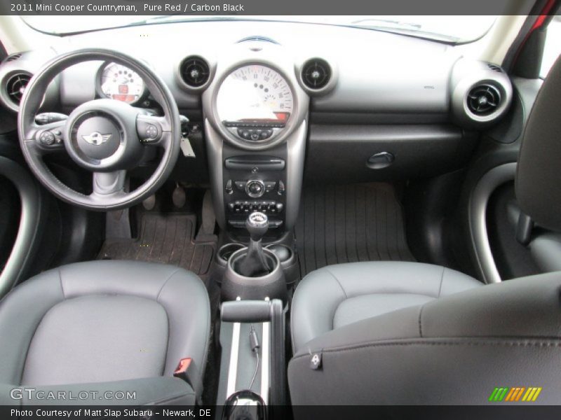 Pure Red / Carbon Black 2011 Mini Cooper Countryman