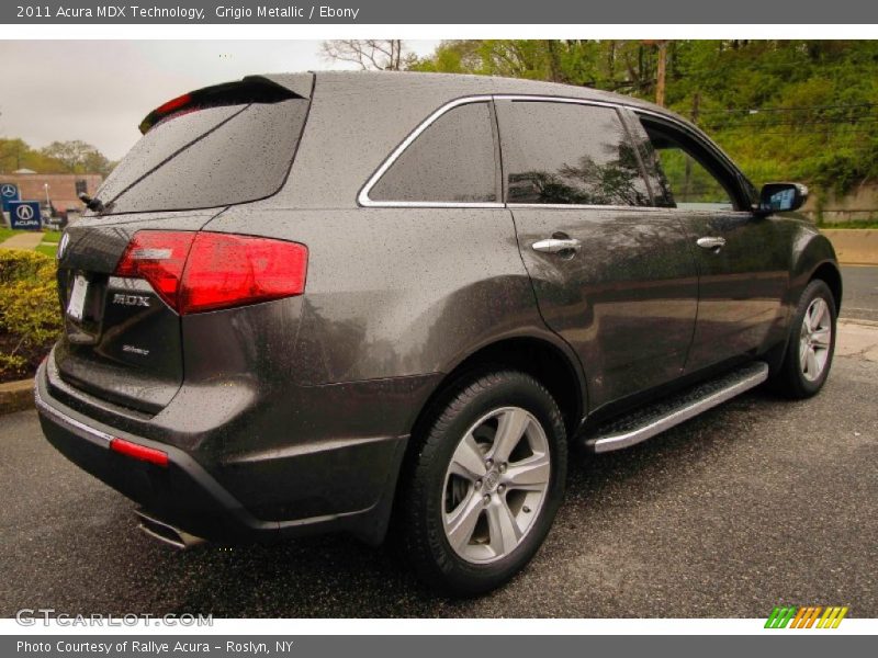 Grigio Metallic / Ebony 2011 Acura MDX Technology