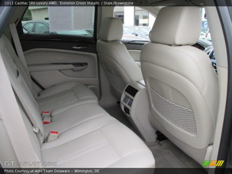 Evolution Green Metallic / Shale/Brownstone 2013 Cadillac SRX Luxury AWD