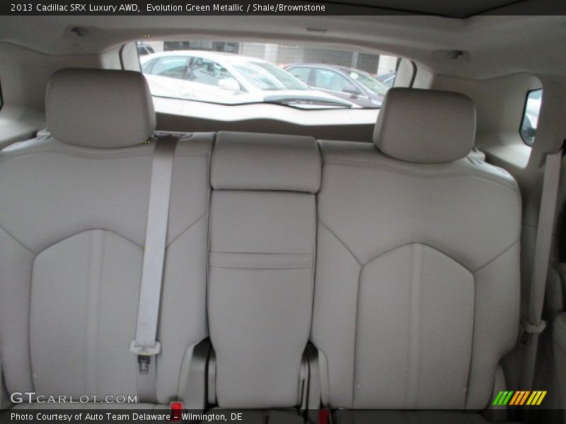 Evolution Green Metallic / Shale/Brownstone 2013 Cadillac SRX Luxury AWD
