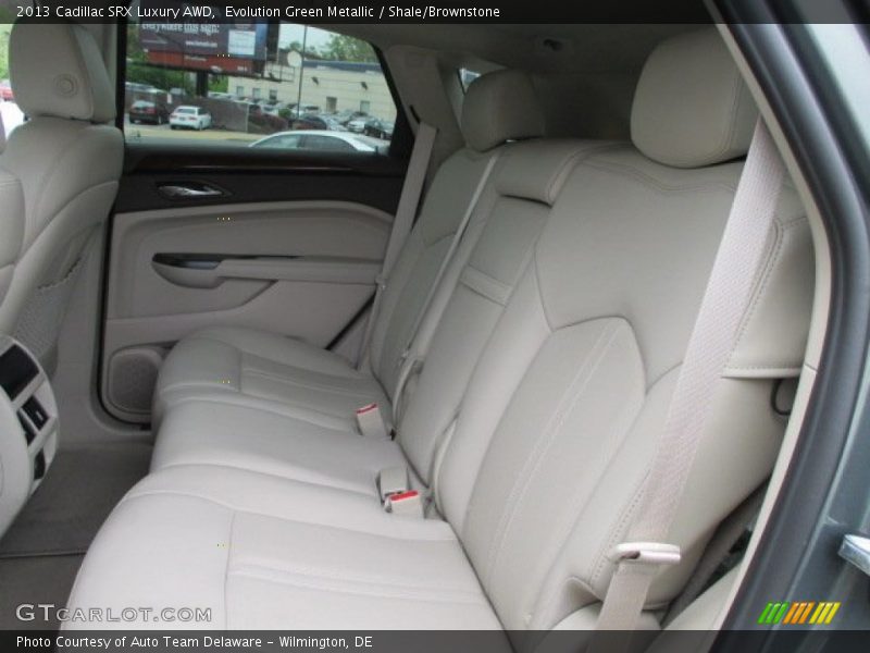 Evolution Green Metallic / Shale/Brownstone 2013 Cadillac SRX Luxury AWD