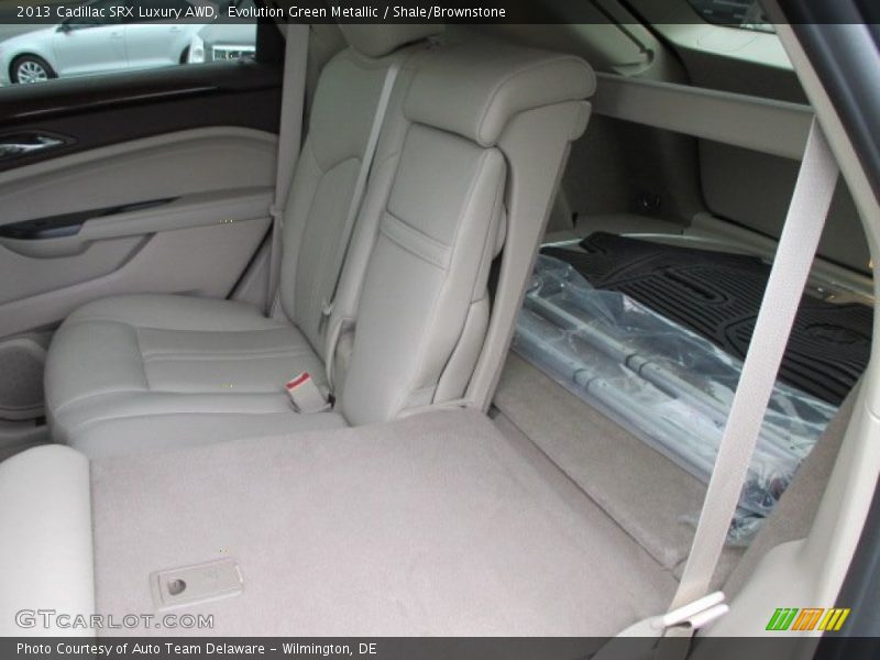 Evolution Green Metallic / Shale/Brownstone 2013 Cadillac SRX Luxury AWD