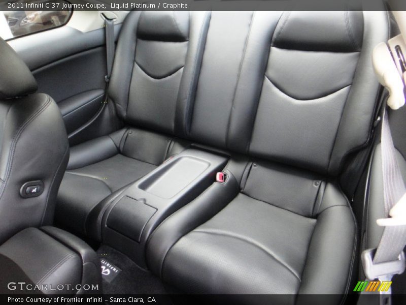 Liquid Platinum / Graphite 2011 Infiniti G 37 Journey Coupe