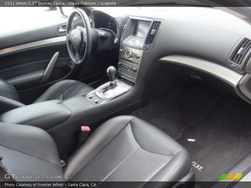 Liquid Platinum / Graphite 2011 Infiniti G 37 Journey Coupe